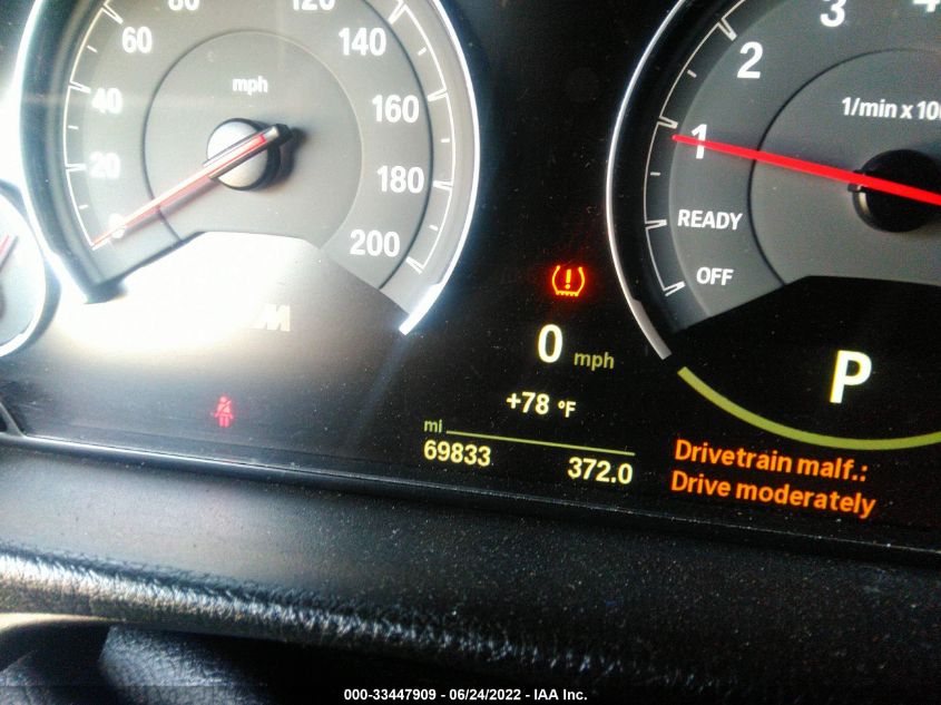 2015 BMW M3 WBS3C9C51FP804509