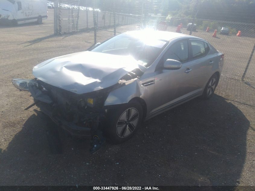 2013 KIA OPTIMA HYBRID LX KNAGM4ADXD5060448