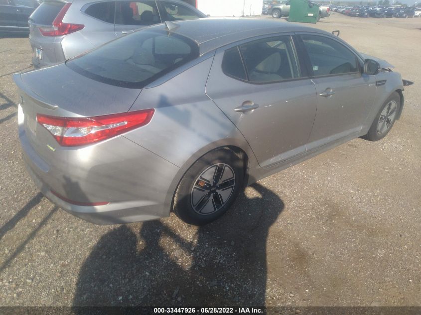 2013 KIA OPTIMA HYBRID LX KNAGM4ADXD5060448