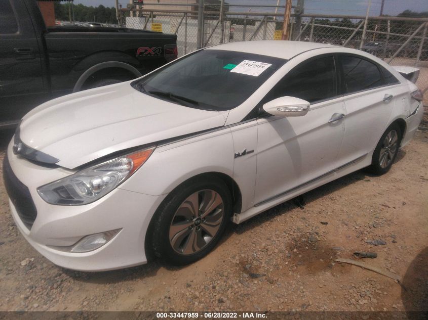 2013 HYUNDAI SONATA HYBRID LIMITED KMHEC4A40DA100147