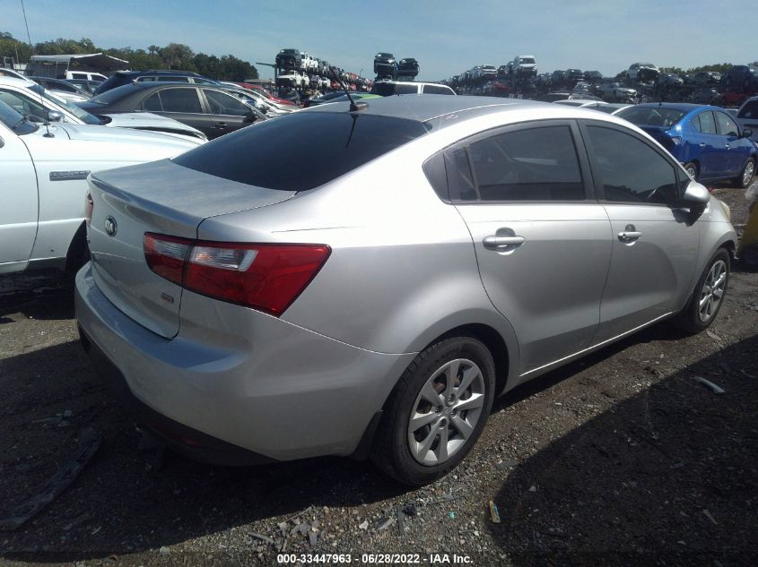 2014 KIA RIO LX KNADM4A31E6414511
