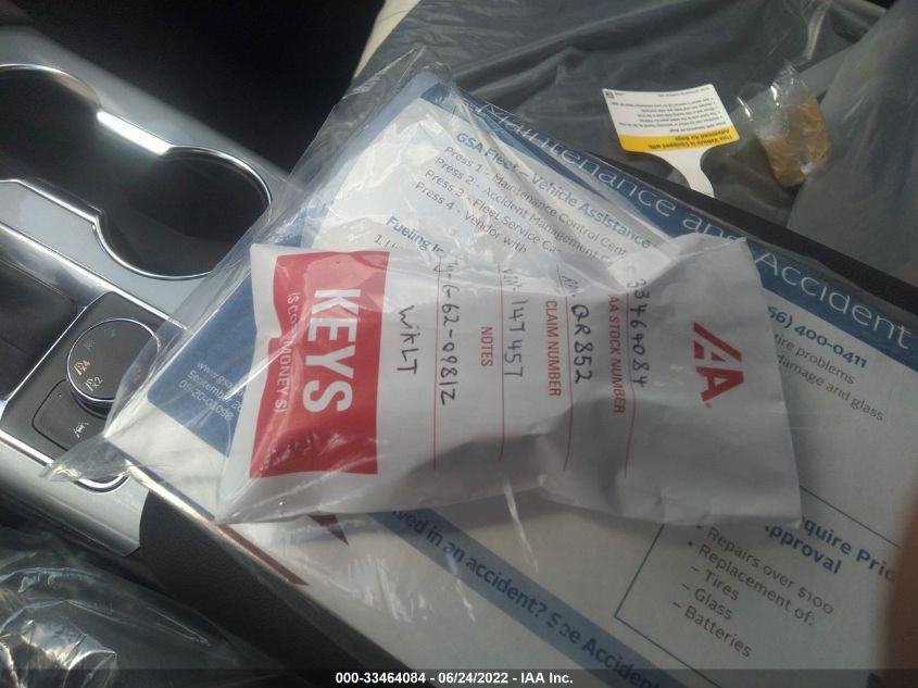 2022 CHEVROLET BLAZER LT 3GNKBHR41NS147457