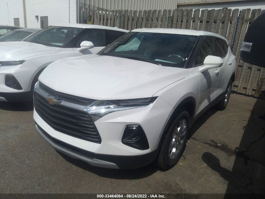2022 CHEVROLET BLAZER LT 3GNKBHR41NS147457