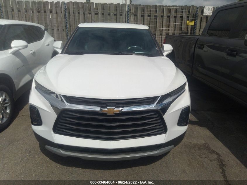2022 CHEVROLET BLAZER LT 3GNKBHR41NS147457