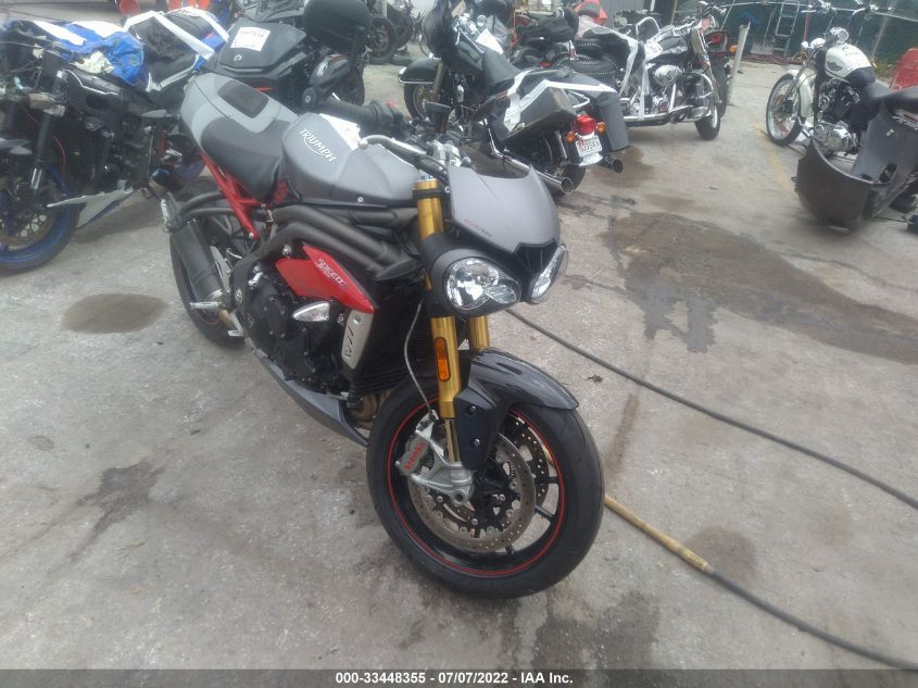 2017 TRIUMPH MOTORCYCLE SPEED TRIPLE R SMTN51PP7HJ790498