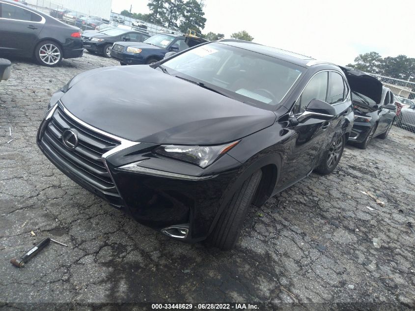 2016 LEXUS NX 200T JTJYARBZ0G2042681