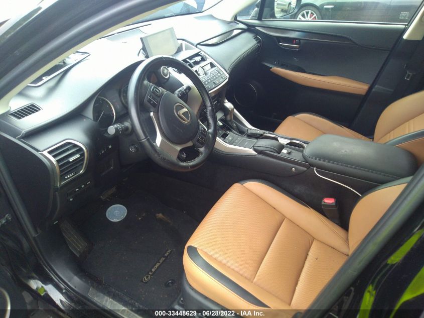 2016 LEXUS NX 200T JTJYARBZ0G2042681