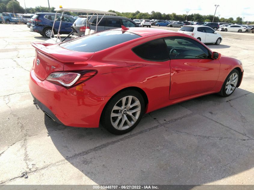 2013 HYUNDAI GENESIS COUPE 2.0T KMHHT6KD8DU083006