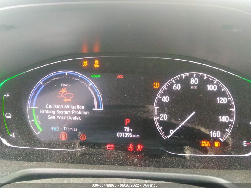 2018 HONDA ACCORD HYBRID EX 1HGCV3F42JA015798