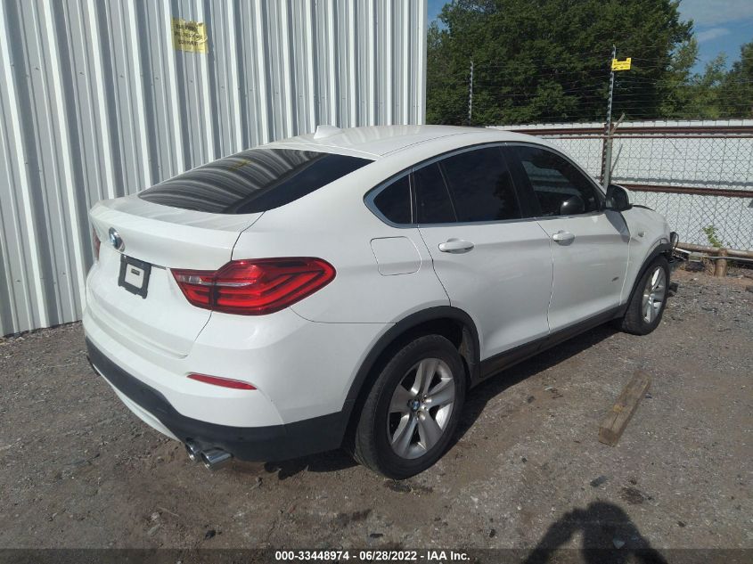 2015 BMW X4 XDRIVE28I 5UXXW3C58F0F89430