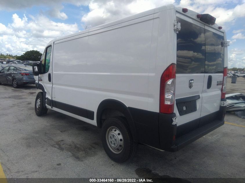 2021 RAM PROMASTER CARGO VAN 3C6LRVAG9ME560325