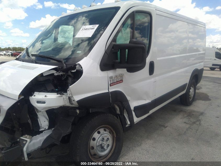 2021 RAM PROMASTER CARGO VAN 3C6LRVAG9ME560325