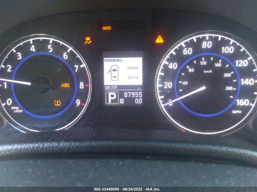 2013 INFINITI G37 COUPE X JN1CV6ELXDM950100