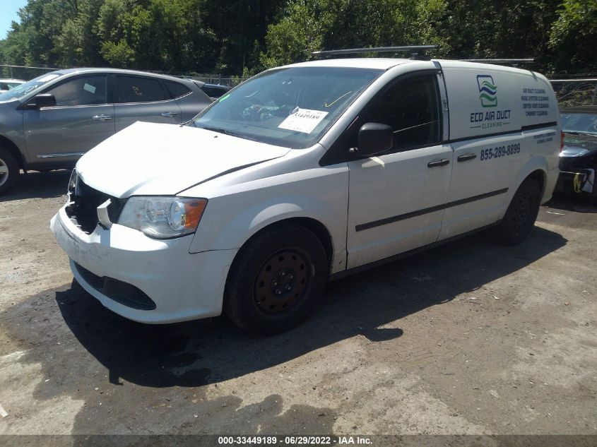 2015 RAM CARGO VAN TRADESMAN 2C4JRGAGXFR681944