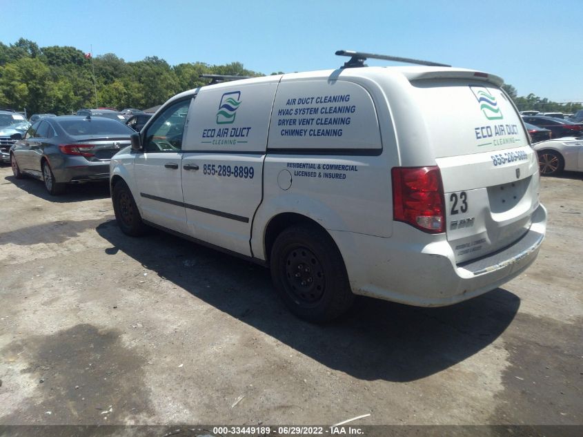 2015 RAM CARGO VAN TRADESMAN 2C4JRGAGXFR681944