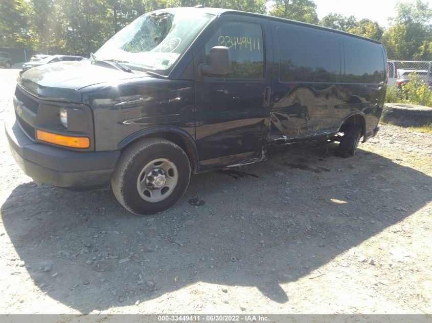 2015 CHEVROLET EXPRESS CARGO VAN 1GCWGFCFXF1145073