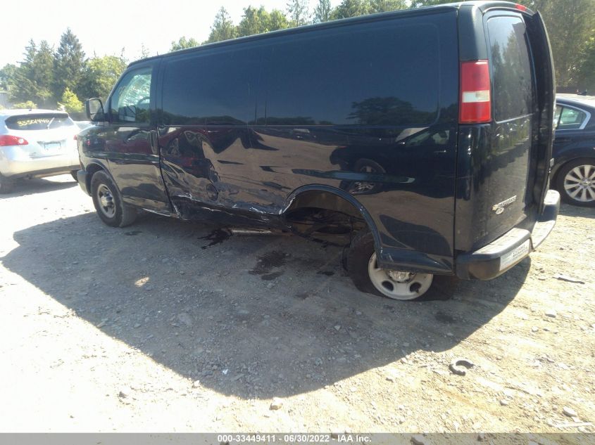 2015 CHEVROLET EXPRESS CARGO VAN 1GCWGFCFXF1145073