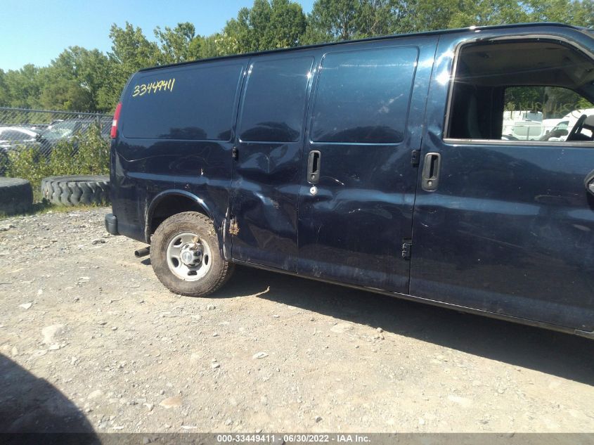 2015 CHEVROLET EXPRESS CARGO VAN 1GCWGFCFXF1145073