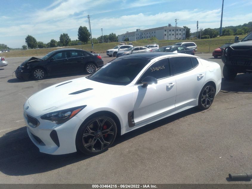 2019 KIA STINGER GT1 KNAE45LCXK6051578