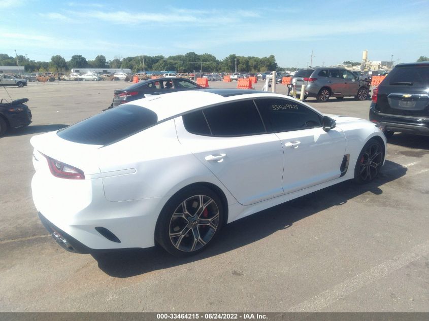 2019 KIA STINGER GT1 KNAE45LCXK6051578