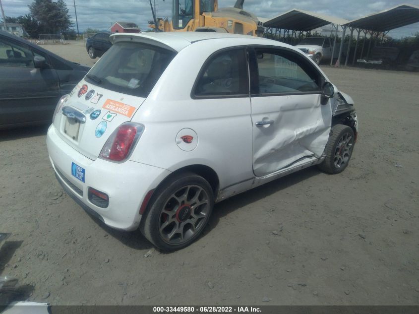 2015 FIAT 500 SPORT 3C3CFFBRXFT576155
