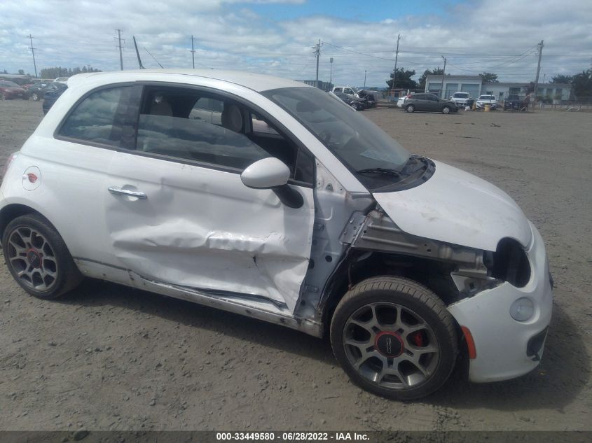 2015 FIAT 500 SPORT 3C3CFFBRXFT576155