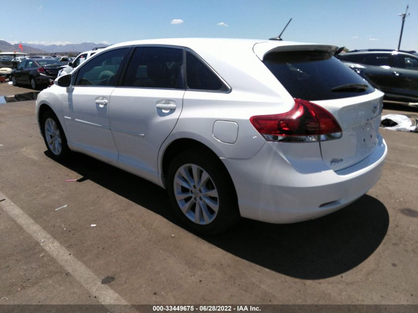 2015 TOYOTA VENZA LE/XLE 4T3BA3BB8FU070890