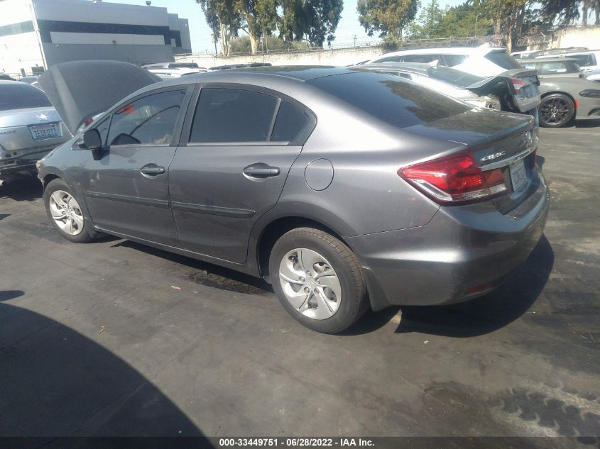 2013 HONDA CIVIC SDN LX 19XFB2E56DE086996