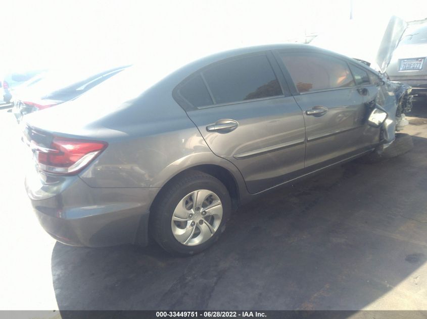2013 HONDA CIVIC SDN LX 19XFB2E56DE086996