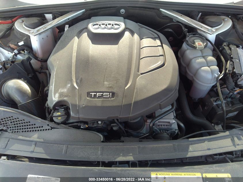 2019 AUDI A4 PREMIUM PLUS WAUENAF43KN015599