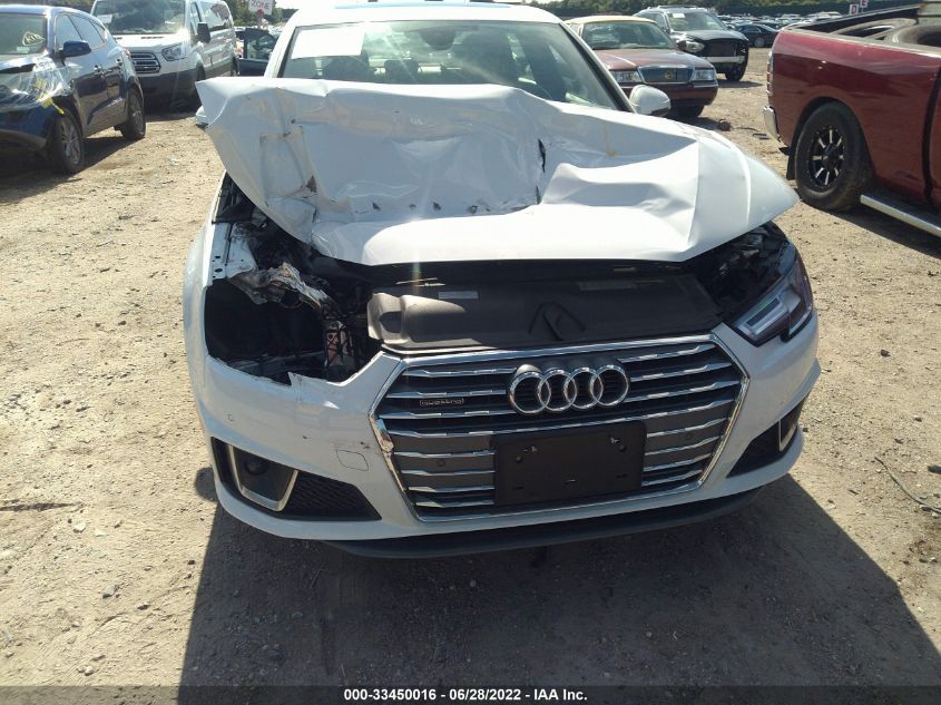 2019 AUDI A4 PREMIUM PLUS WAUENAF43KN015599