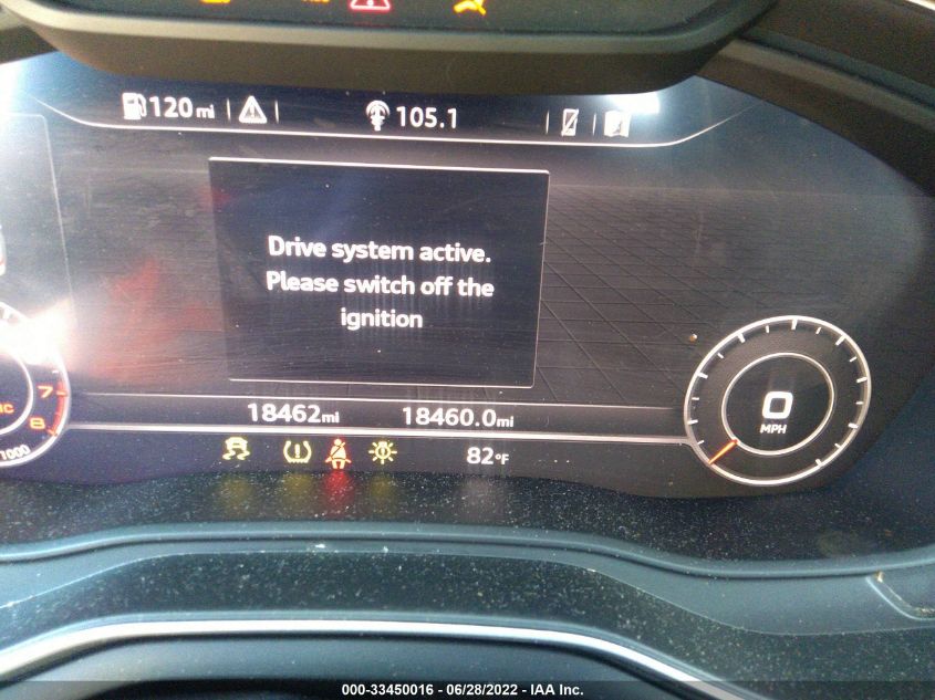 2019 AUDI A4 PREMIUM PLUS WAUENAF43KN015599