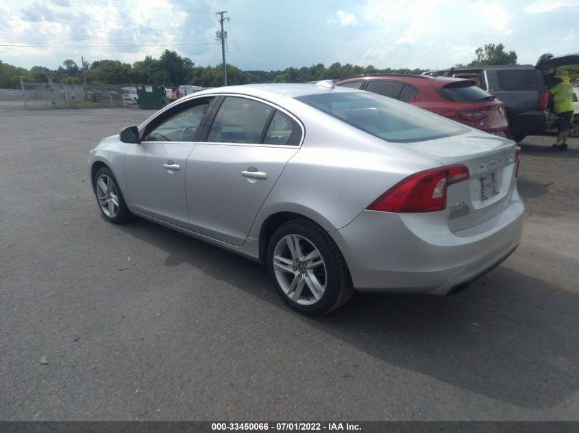 2014 VOLVO S60 T5 YV1612FS8E2282762