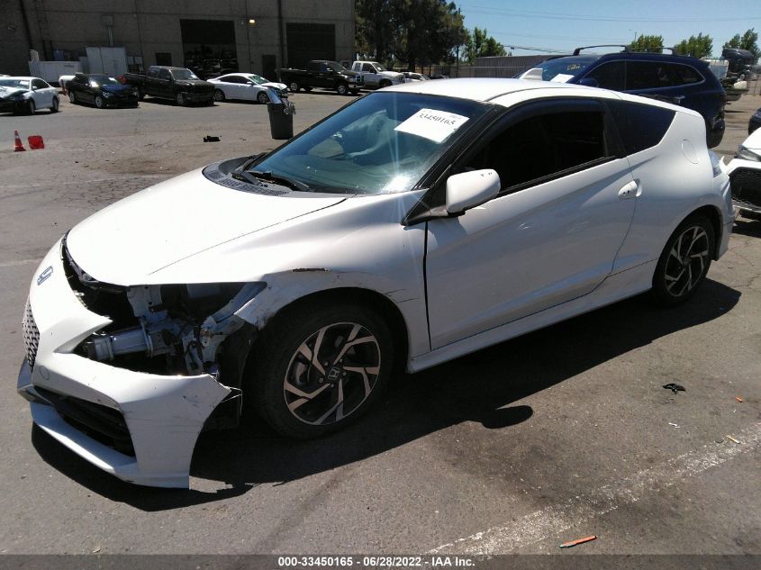 2016 HONDA CR-Z EX/EX-L JHMZF1D62GS001710