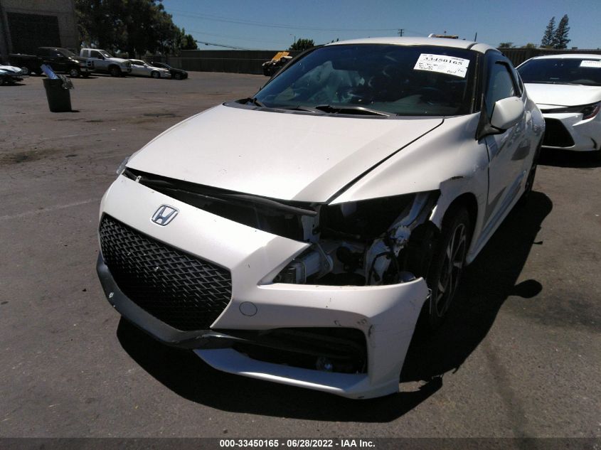 2016 HONDA CR-Z EX/EX-L JHMZF1D62GS001710