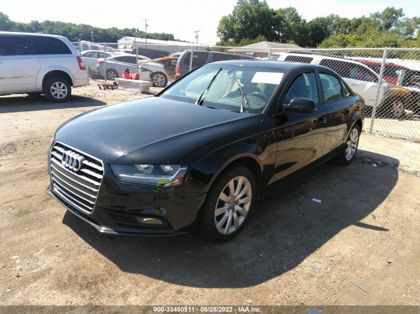 2013 AUDI A4 PREMIUM WAUAFAFL1DN026851