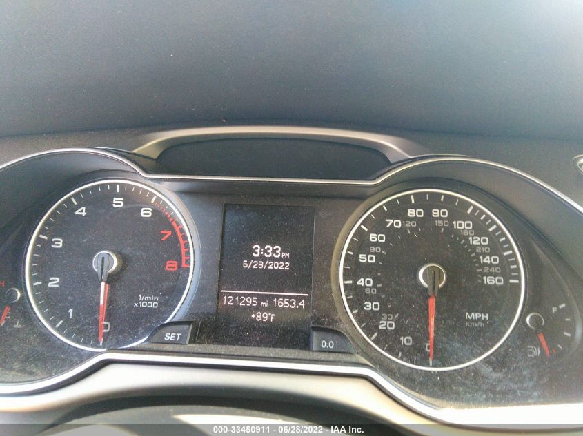 2013 AUDI A4 PREMIUM WAUAFAFL1DN026851