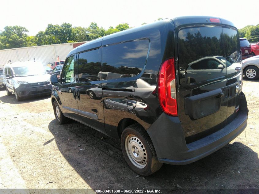 2017 RAM PROMASTER CITY CARGO VAN TRADESMAN ZFBERFAB0H6G36530