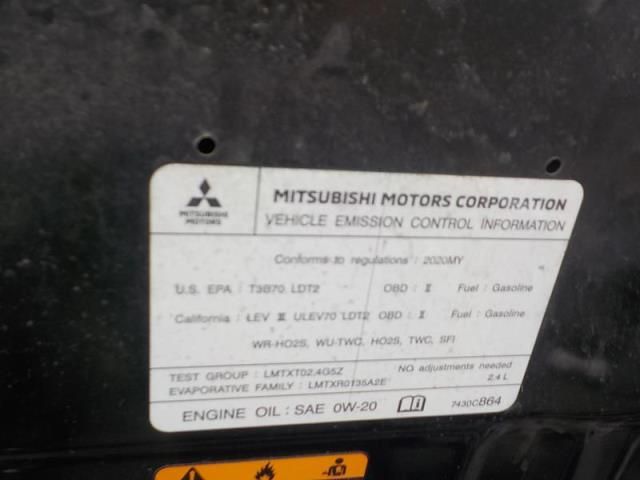 2020 MITSUBISHI OUTLANDER SE/SEL/LE JA4AZ3A32LZ028882