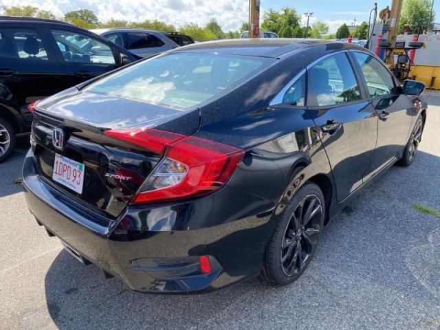 2020 HONDA CIVIC SPORT 19XFC2F81LE015385