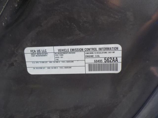 2021 DODGE DURANGO GT 1C4RDJDG6MC641733