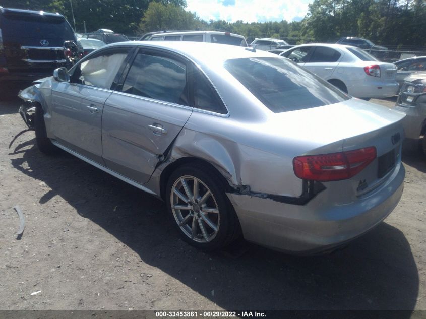 2015 AUDI A4 PREMIUM PLUS WAUFFAFL2FN041822