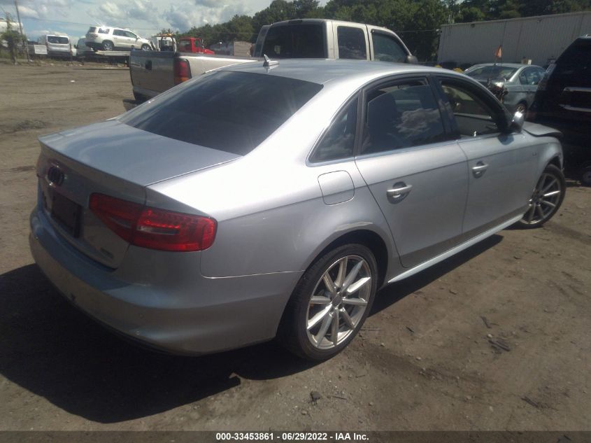 2015 AUDI A4 PREMIUM PLUS WAUFFAFL2FN041822