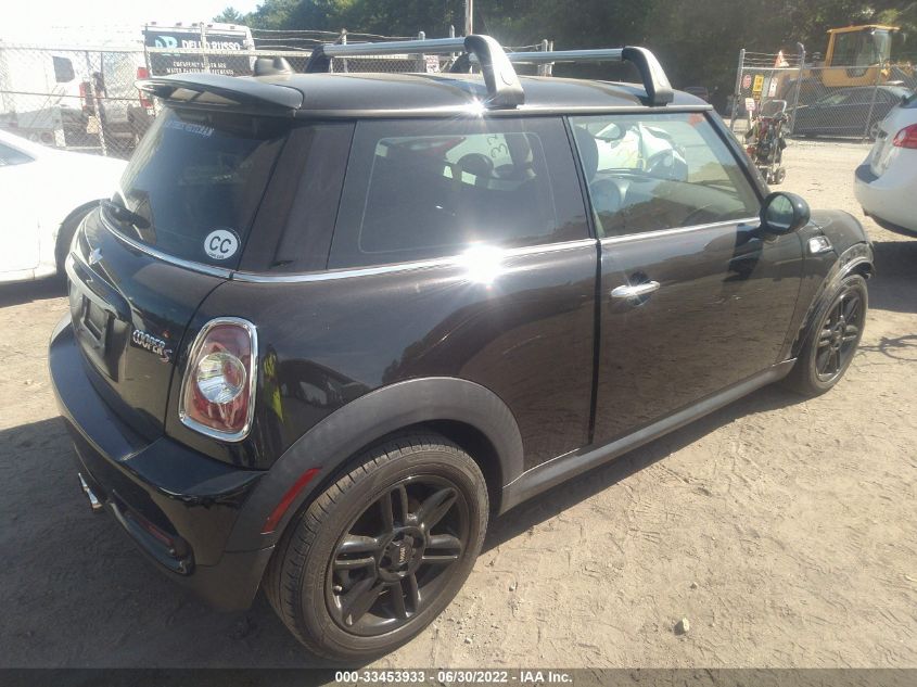 2013 MINI COOPER HARDTOP S WMWSV3C53DT476487