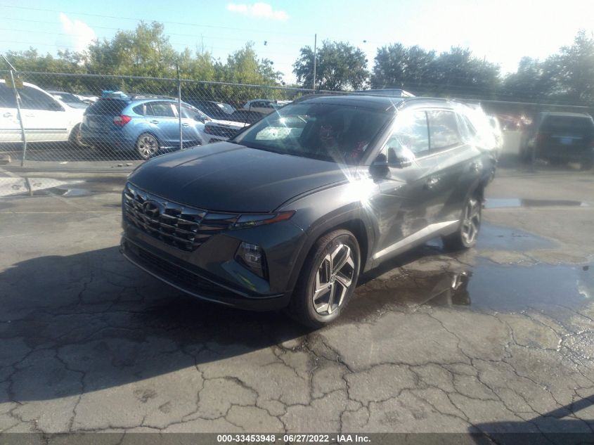 2022 HYUNDAI TUCSON HYBRID LIMITED KM8JECA17NU039050