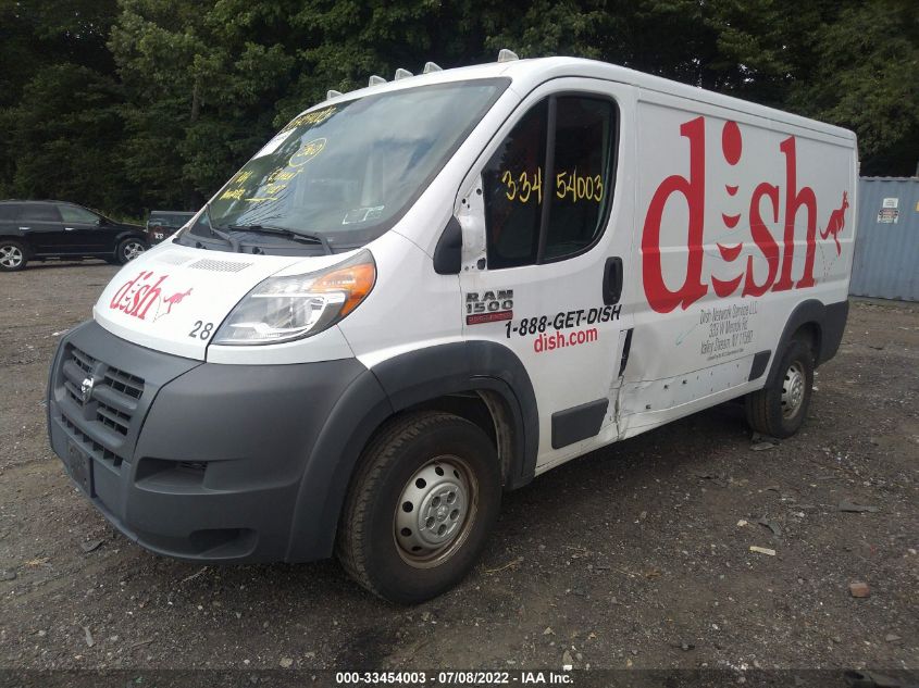 2017 RAM PROMASTER CARGO VAN 3C6TRVAG5HE500256