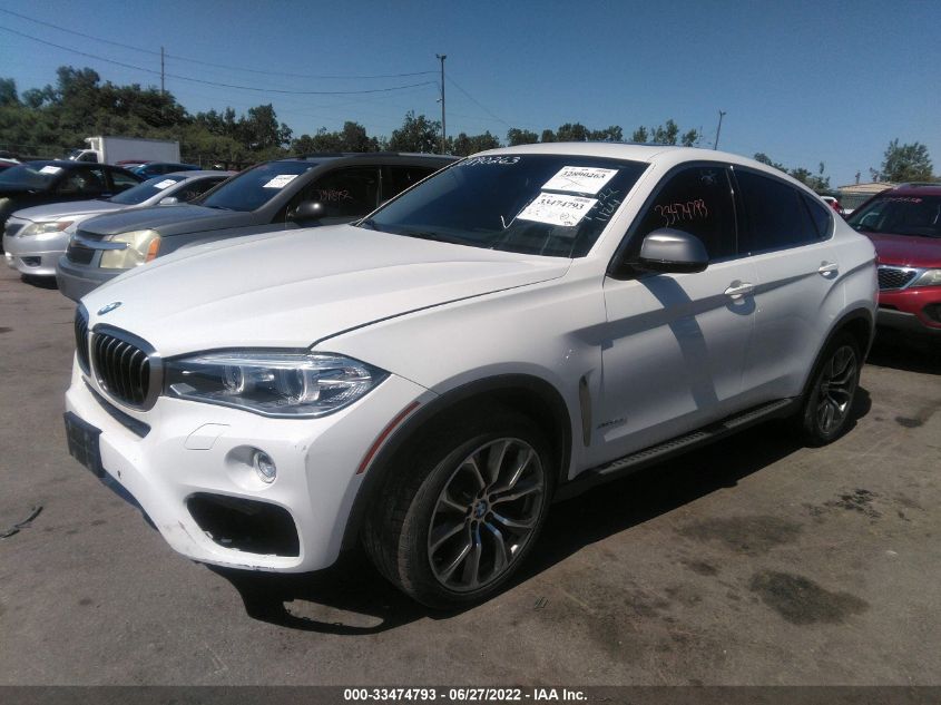 2016 BMW X6 XDRIVE35I 5UXKU2C56G0N80041