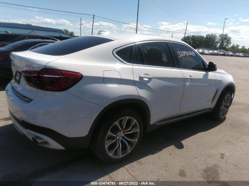 2016 BMW X6 XDRIVE35I 5UXKU2C56G0N80041