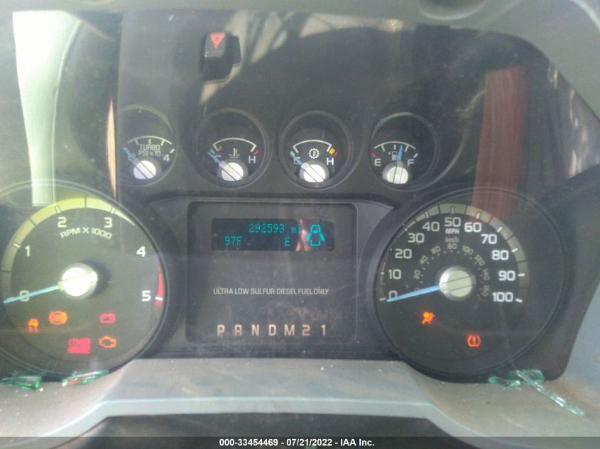 2013 FORD SUPER DUTY F-350 SRW XL 1FD7W3FT5DEA08521