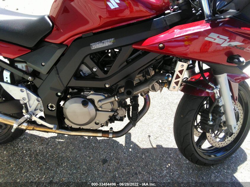 2007 SUZUKI SV650 JS1VP53A472102977